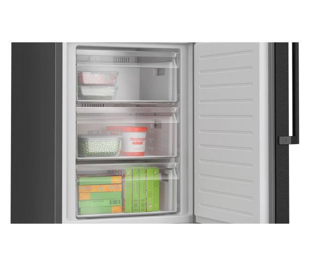 Lodówka Bosch KGN39VXBT PerfectFit No Frost 203cm Ciemny Inox Komora Zero VitaFresh 363L - 1516141 - zdjęcie 11